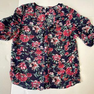 Skies Are Blue Blouse XL